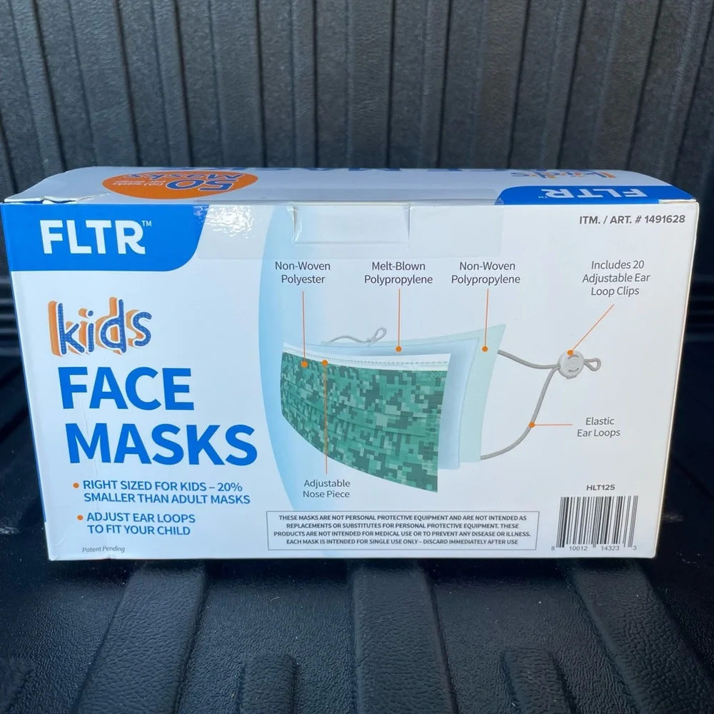 50 disposable face mask